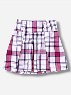 🌸New🌸 Gymboree Girls Plaid Skirts Size 7 Pleated NWT
